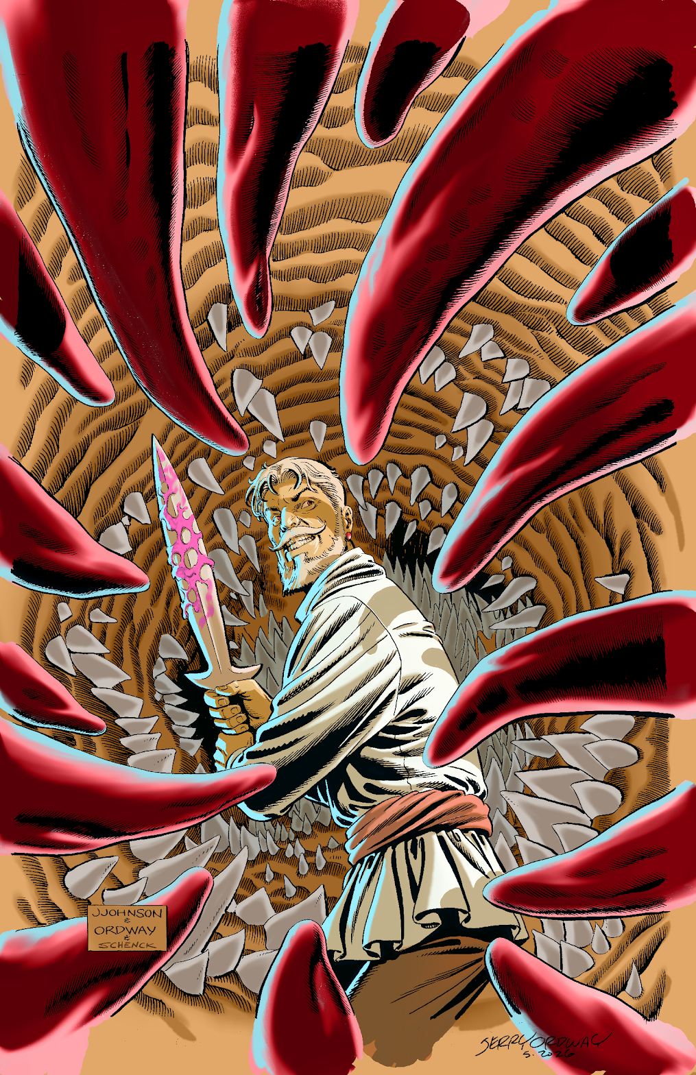Rogues' Kingdom Varient with Ordway cover COLORED!!